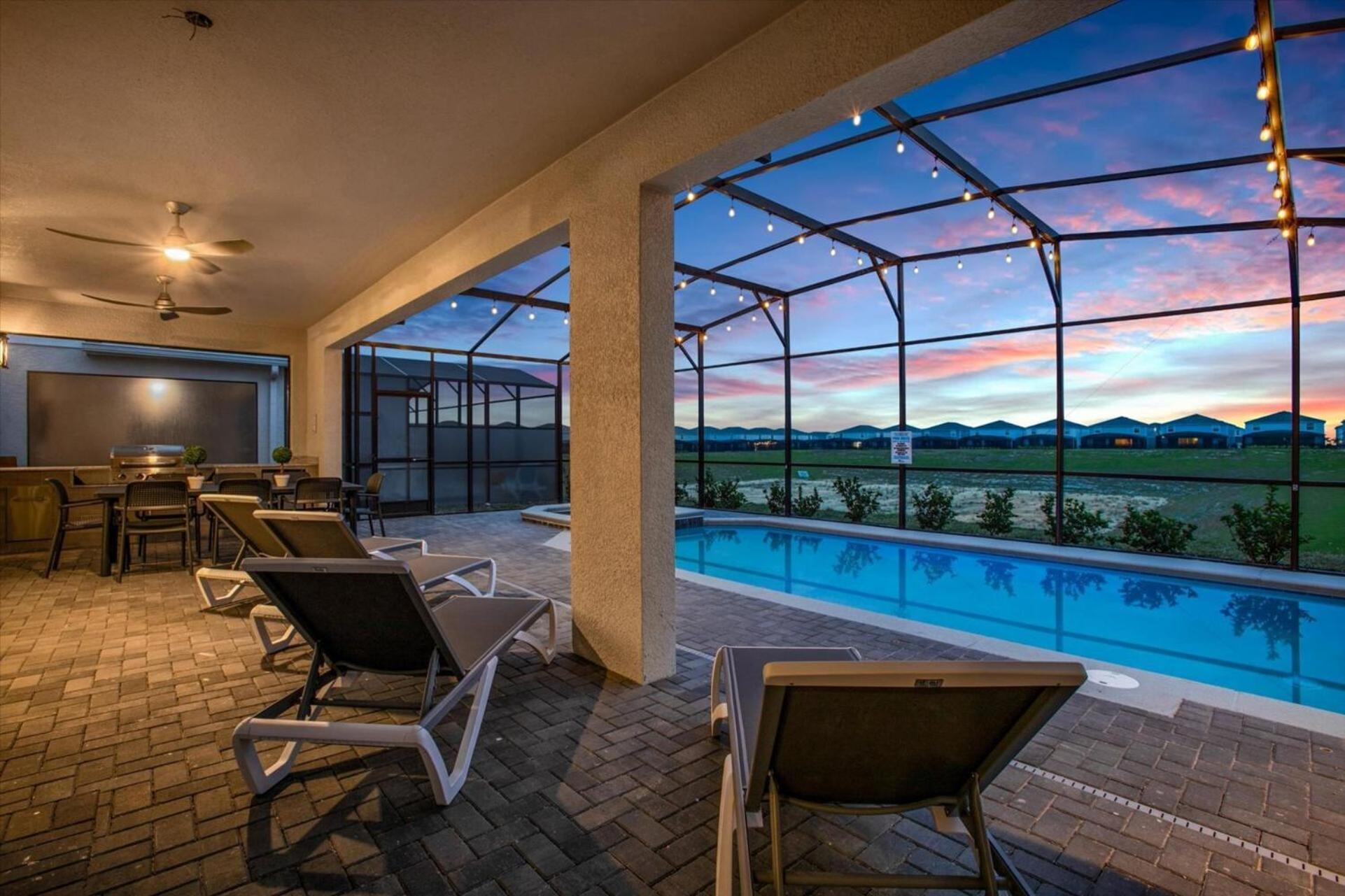 Orlando Villa 6463: Luxurious 10-Bedroom Retreat ดาเวนพอร์ต ภายนอก รูปภาพ